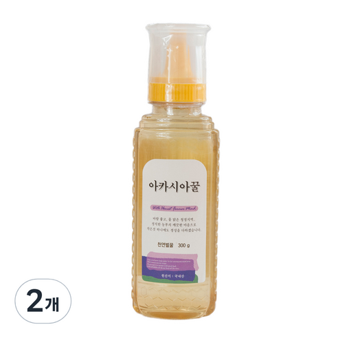 가가농장 아카시아꿀, 300g, 2개