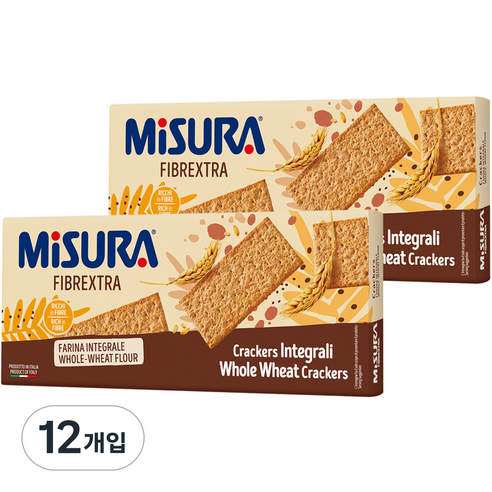 미주라 통밀크래커, 385g, 12개입