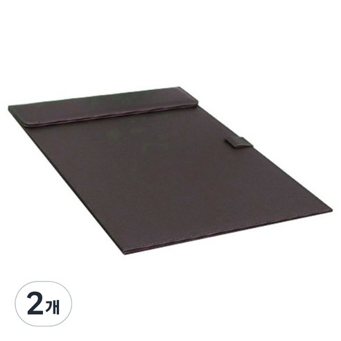 구름과환경 G&E 고급가죽 A4 자석 바인더, BROWN, 2개