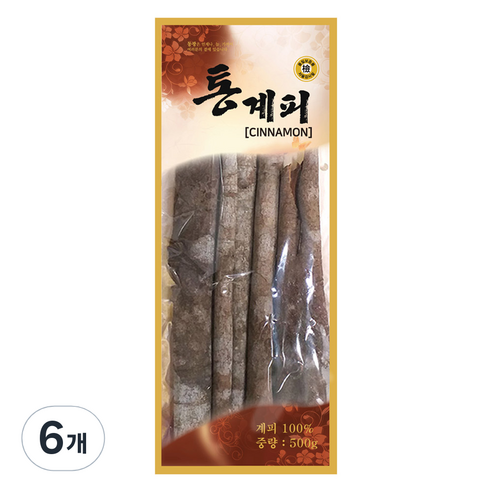 동광종합물산 통 계피 베트남산, 500g, 6개, 1개입