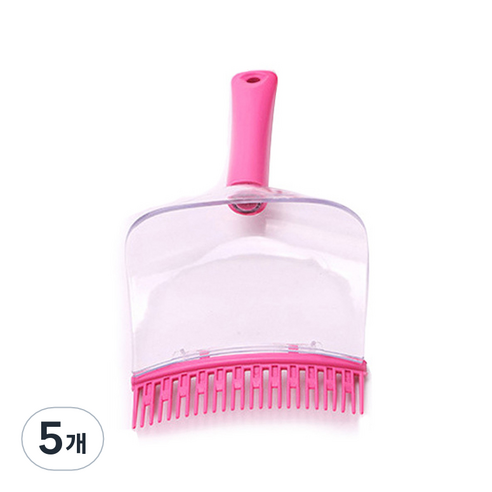 앞머리 자르기 뱅가드, 핑크, 5개