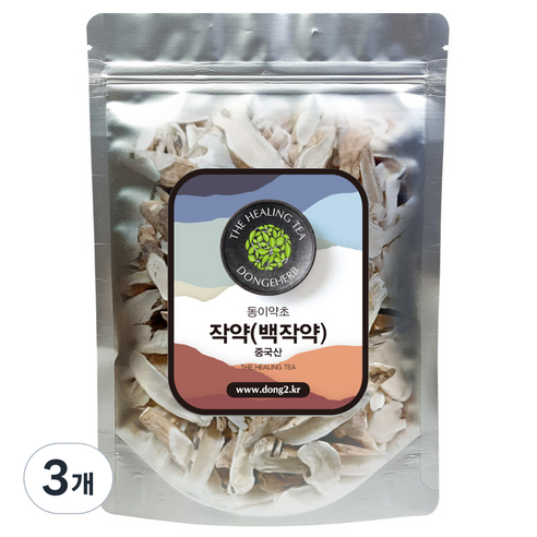 동이약초 백작약, 250g, 3개