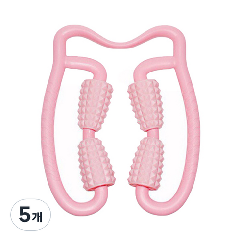 디오셀 360도 롤링 마사지기, 핑크, 5개