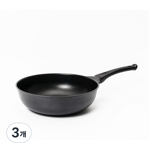 키친아리수 포시즌 국산 에브리모든 인덕션 궁중팬, 28cm, 3개