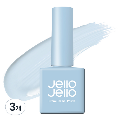 젤로젤로 프리미엄 젤 폴리쉬 10ml, JJ-07 소다스무디, 3개