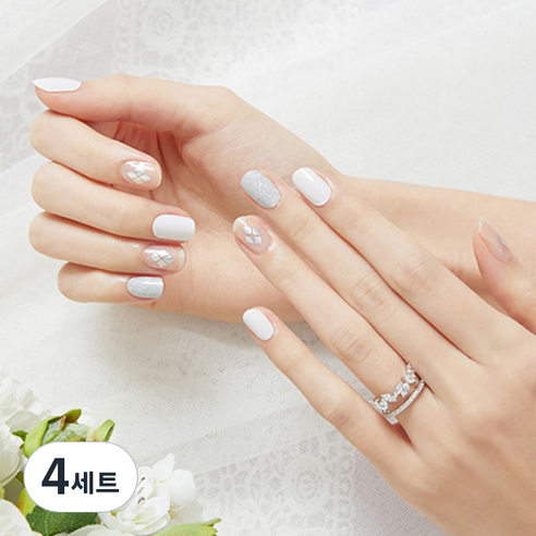 젤리넬리 네일스티커, 5월의신부, 4세트