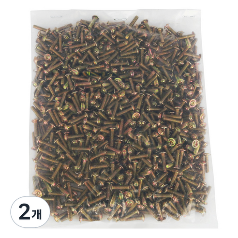 둥근머리 나사 볼트 1kg, 1240개