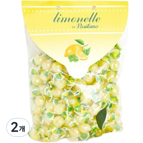 리모넬리 레몬 캔디, 1kg, 2개