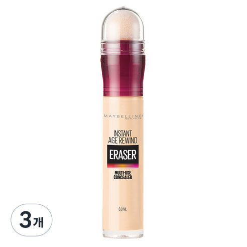 메이블린 뉴욕 에이지 리와인드 스틱 컨실러 6ml, 뉴트럴라이저, 3개