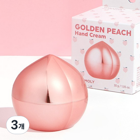 토니모리 골든 피치 핸드크림 복숭아향, 30g, 3개