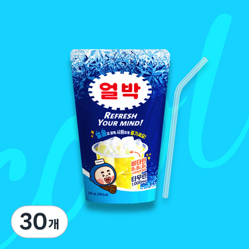 박카스 얼박 음료, 30개, 230ml
