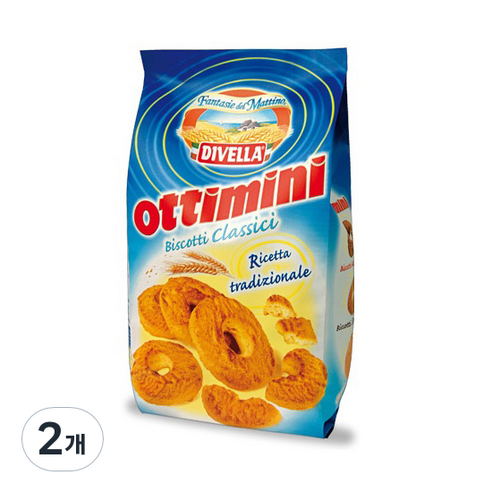 [디벨라] DIVELLA 비스켓, 400g, 2개