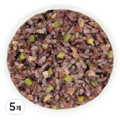 짱죽 유아용 실온이유식 완료기 아기밥 13개월부터, 연어필렛해초밥, 160g, 5개