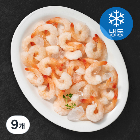 자숙칵테일 흰다리 새우살 (냉동), 9개, 200g(소)