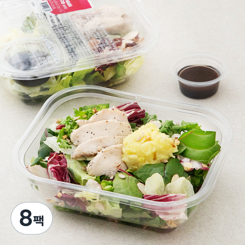 닭가슴살 & 고구마 샐러드, 185g, 8팩