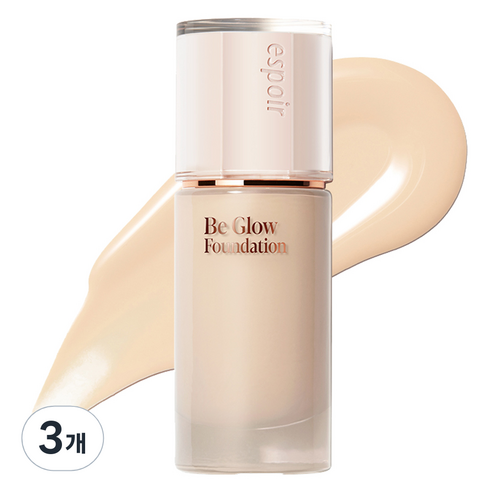 에스쁘아 비글로우 파운데이션 SPF27 PA++ 30g, 21N 뉴트럴 아이보리, 3개