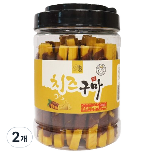 펫어스 강아지 치즈구마 말이, 소고기, 600g, 2개