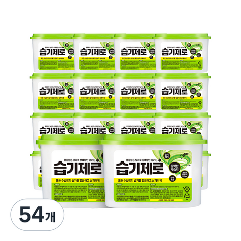 피죤 습기제로 본품, 275g, 54개
