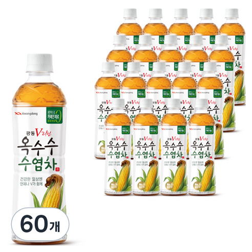 광동옥수수수염차, 500ml, 60개