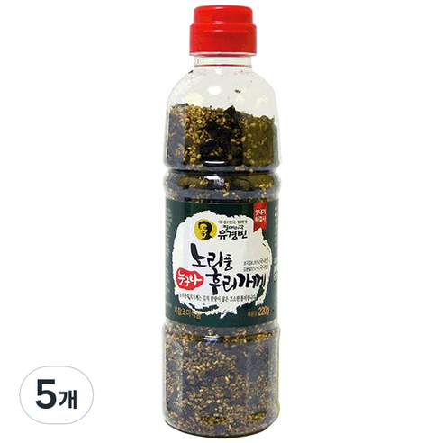 절대미각유경빈 노리풍 후리가께, 220g, 5개