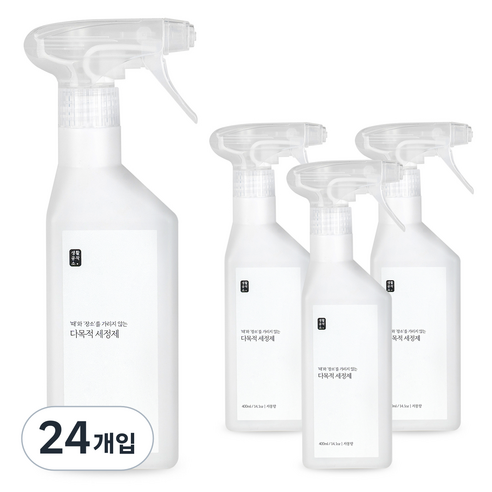 생활공작소 다목적 세정제, 400ml, 24개