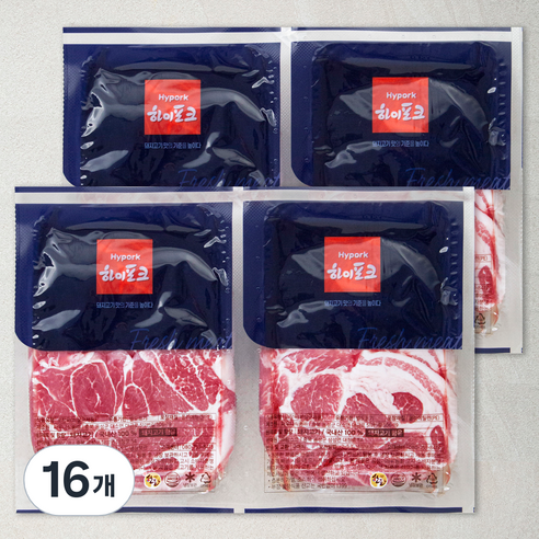 하이포크 산지직송 목심 (냉장), 500g, 16개
