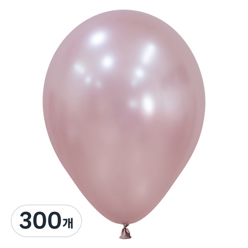 셈퍼텍스 풍선 13cm, 실크 핑크블로썸, 300개