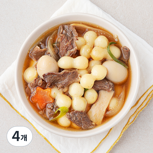 킨더가든 어린이 불고기 떡볶이, 300g, 4개