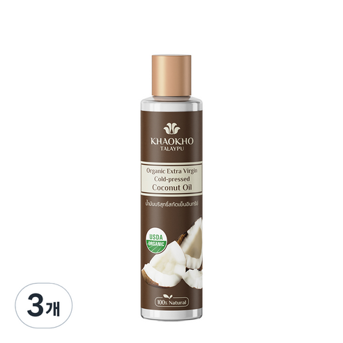 카오코탈라이푸 엑스트라버진 코코넛 바디오일, 210ml, 3개