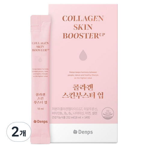 덴프스 콜라겐 스킨부스터 업 14p, 252ml, 2개