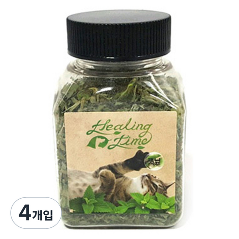 힐링타임 띵가띵가 드라이 캣닢, 7g, 4개