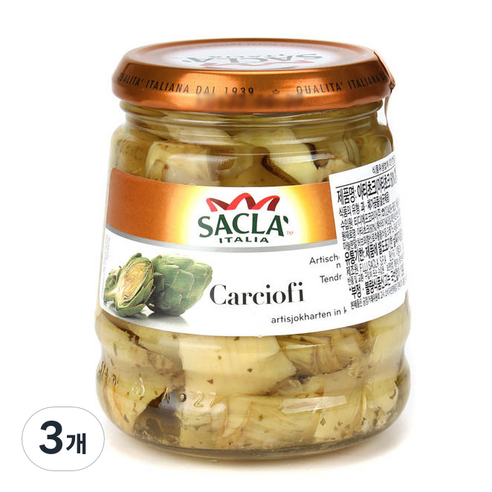 [사클라] 아티초크, 285g, 3개