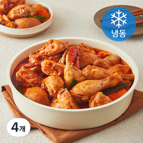 한강식품 꽃도리탕 (냉동), 1kg, 4개