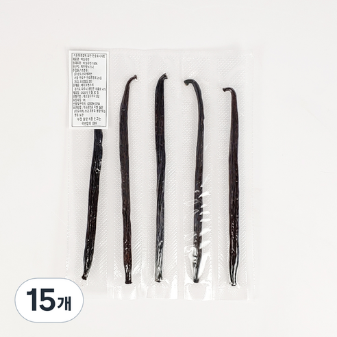 바닐라빈 B등급, 3.2g, 15개
