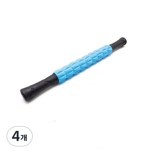 9절 마사지바 롤러스틱, 4개, 스카이블루