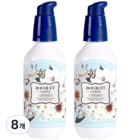 부케가르니 딥퍼퓸 헤어세럼 베이비파우더, 100ml, 8개