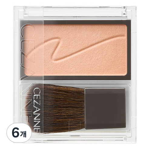 세잔느 치크 블러쉬 2.2g, 6개, 05 메이플애프리콧