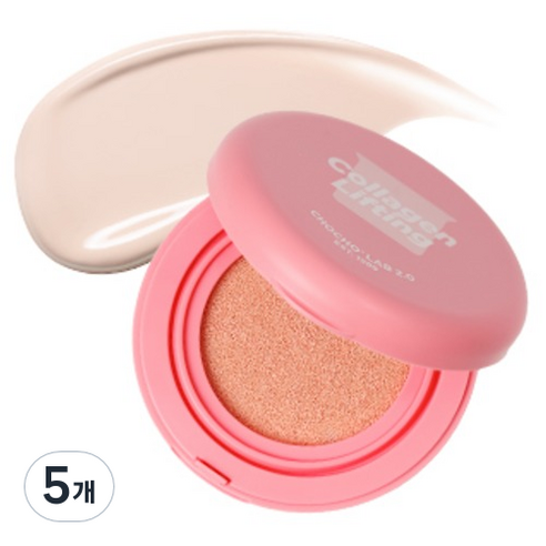 초초스랩2.0 콜라겐 리프팅 선쿠션 SPF50+ PA++++ 10g, 5개