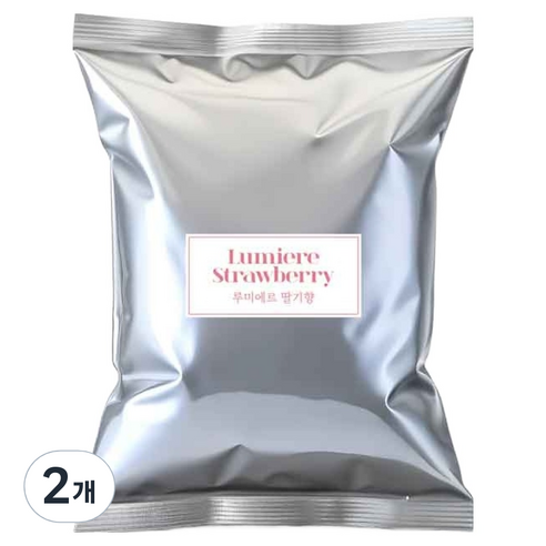 파베글라스 루미에르 컴파운드 코인 코팅 딸기초콜릿, 1kg, 2개
