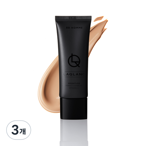 라끌랑 쫀쫀 밀착 옴므 비비크림 40ml, 베이지, 3개