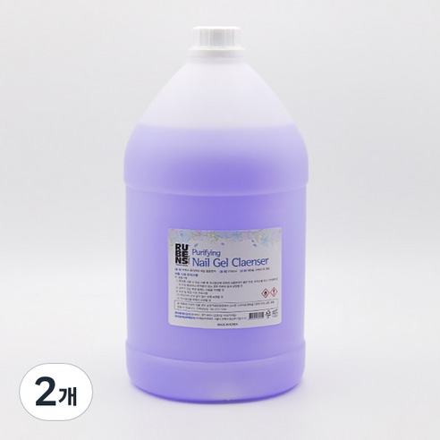 루벤스 퓨리파잉 젤 클렌저, 3700ml, 2개