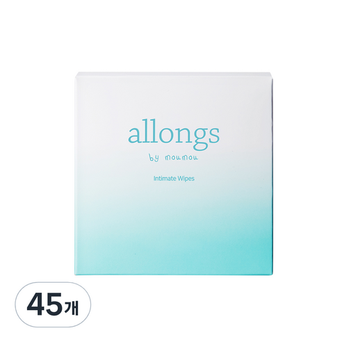 알롱 인티메이트 와입스 여성청결제, 3g, 45개