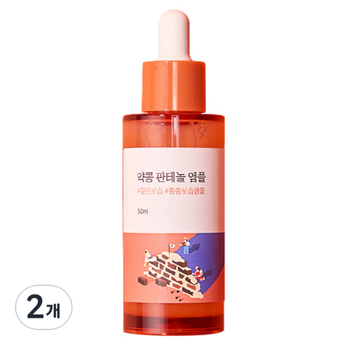 라운드랩 약콩 판테놀 앰플, 50ml, 2개