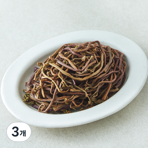 친환경 데친 고사리, 3개, 150g