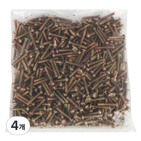둥근머리 나사 볼트 1kg, 1720개