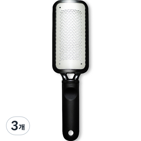 컬라피 발뒤꿈치 각질 제거기 블랙 115g, 1개입, 3개