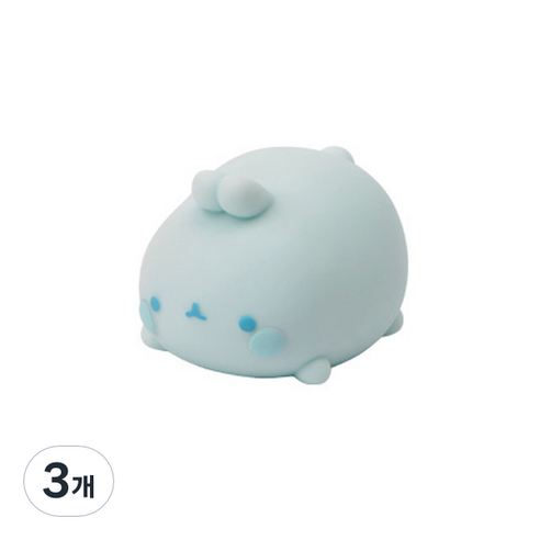 몰랑이 모찌몰랑 스퀴시 블루 E01, 3개