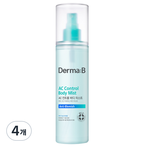 더마비 AC 컨트롤 바디 미스트, 200ml, 4개