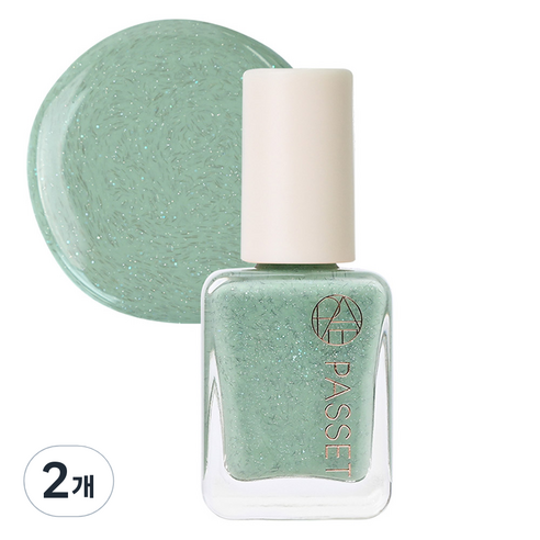 파셋 셀럽 네일컬러 폴리쉬 매니큐어, 89 앙고라포레스트, 7ml, 2개