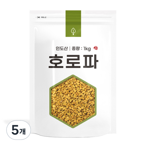 자연초 호로파씨앗, 1kg, 1개입, 5개